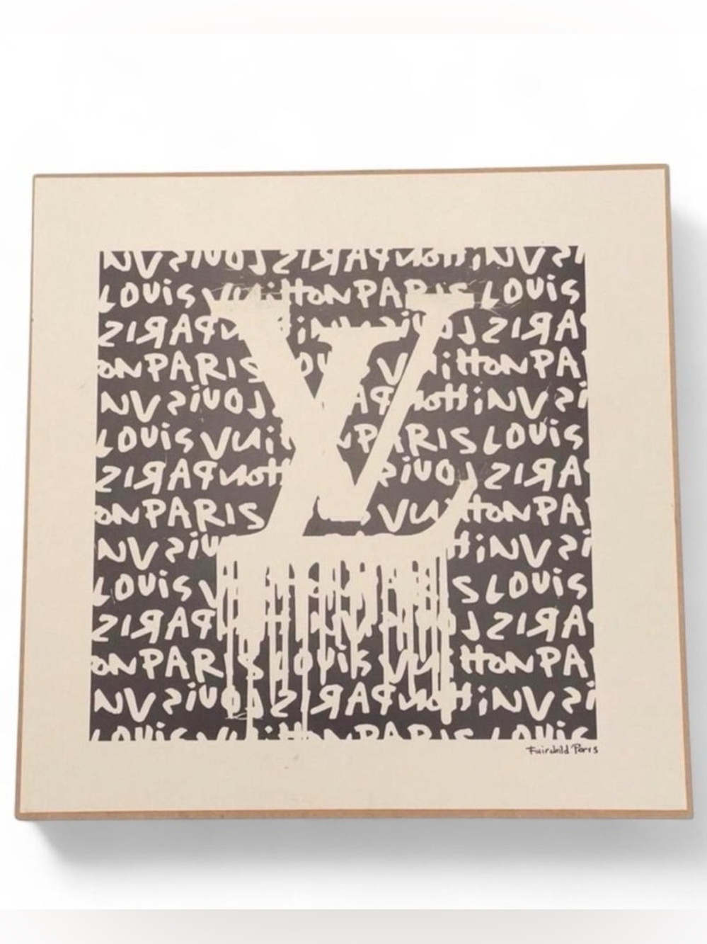 NWT Pop Art of Louis Vuitton Paris Wall Print